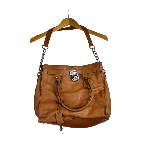 Michael Kors Women's Nouveau‎ Hamilton Tote Pebbled Leather - Picture 3 of 11